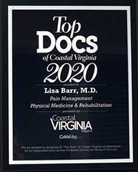 Lisa Barr MD, Top Doc 2020 | Barr Center