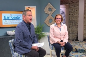 The Hampton Roads Show host, Chris Reckling, interviews Dr. Lisa Barr on Therapies for Chronic Pain Relief