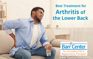 What is the best treatment for arthritis in lower back?